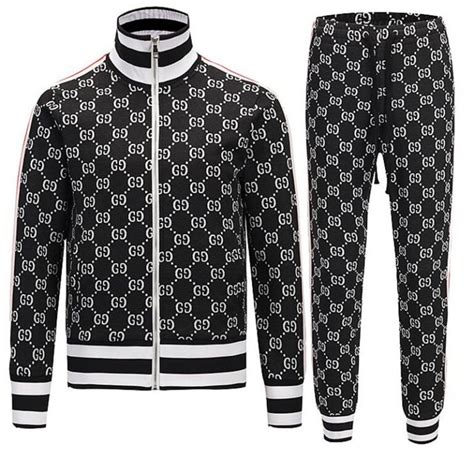 gucci jogging suit for men|gucci tracksuit men's price.